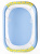 Манеж Эксклюзив (гофрокороб) (голубой слон) - Цвет голубой - Картинка #2