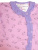 Комбинезон "Лавандовая поляна" с зайчиками - Размер 68 - Цвет фиолетовый - Картинка #4