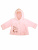 Комплект с капюшоном "Велюр" кофточка и штанишки - Размер 62 - Цвет розовый - Картинка #2